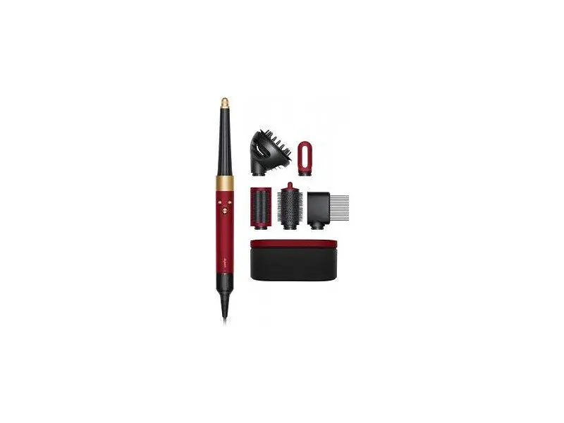 Мультистайлер Dyson Airwrap i.d. multi-styler and driver Curly+Coily Red Velvet/Gold (596928-01)