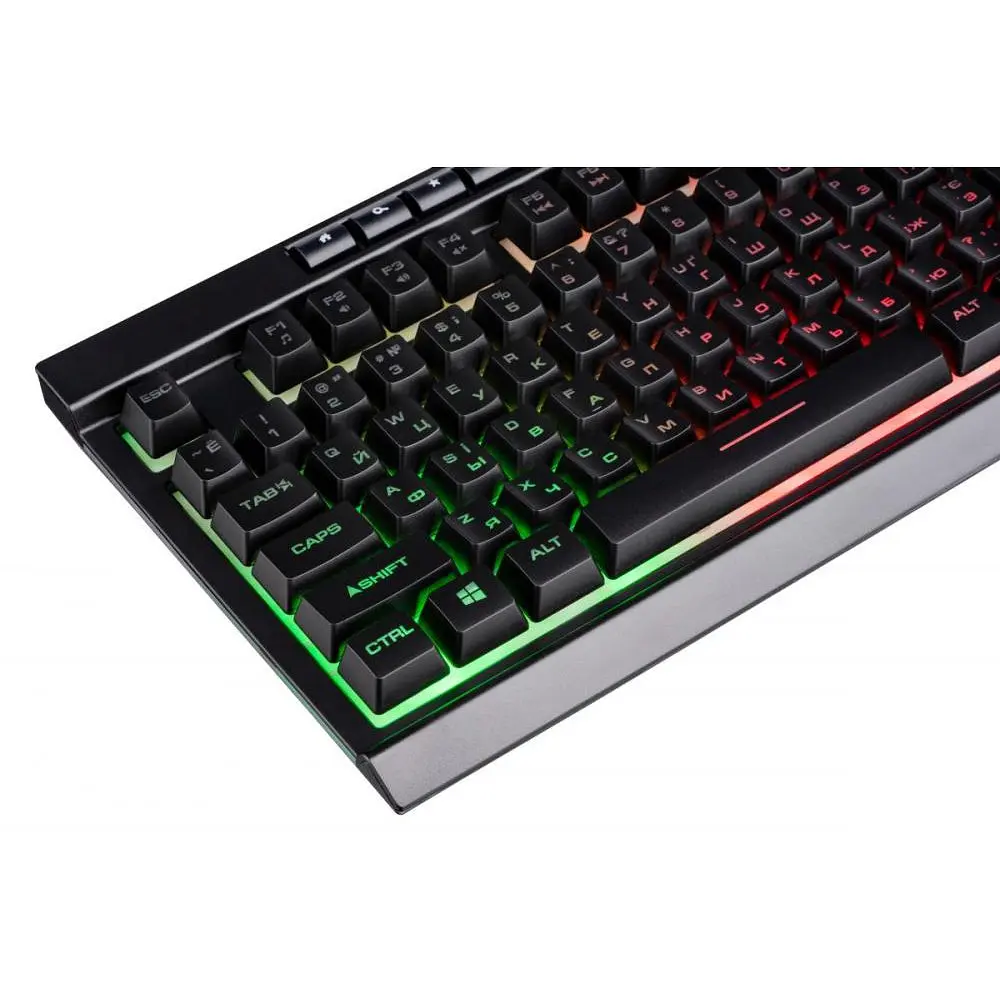 Клавіатура 2E KG300 LED USB Black (2E-KG300UB) - фото 7