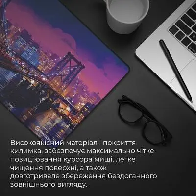 Коврик для мышки GamePro (MP275C) Speed/Control Black (MP275C) - фото 10