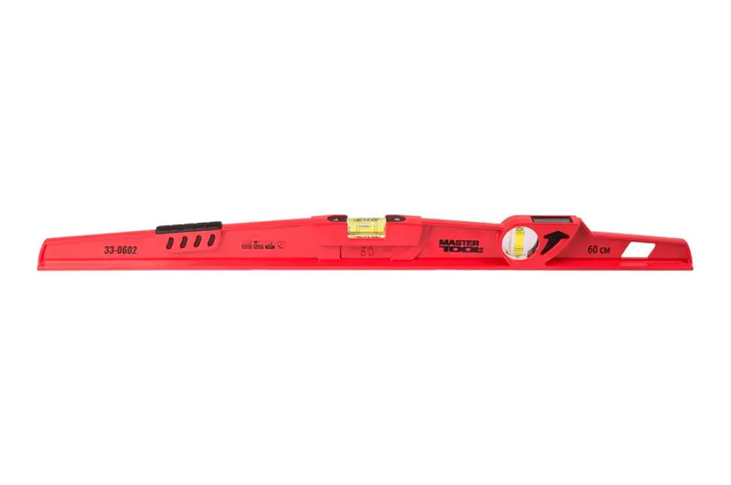 Уровень строительный ударный Mastertool 600 мм 33-0602 - фото 2