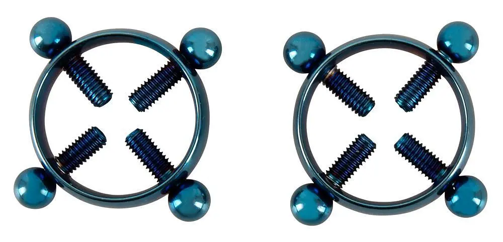 Затискачі на соски Bad Kitty Nipple Jewellery Bl