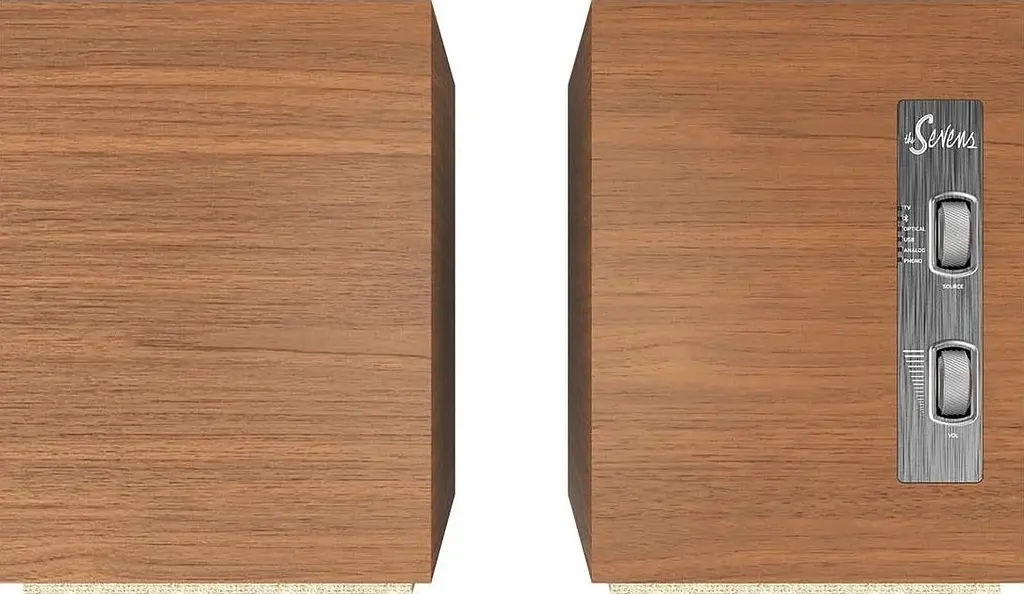 Повна активна мультимедійна акустика Klipsch The Sevens Walnut - фото 6