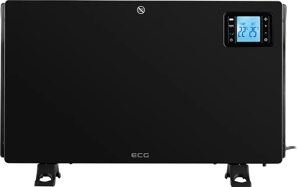 Конвектор ECG TK 2080 DR Black - фото 3