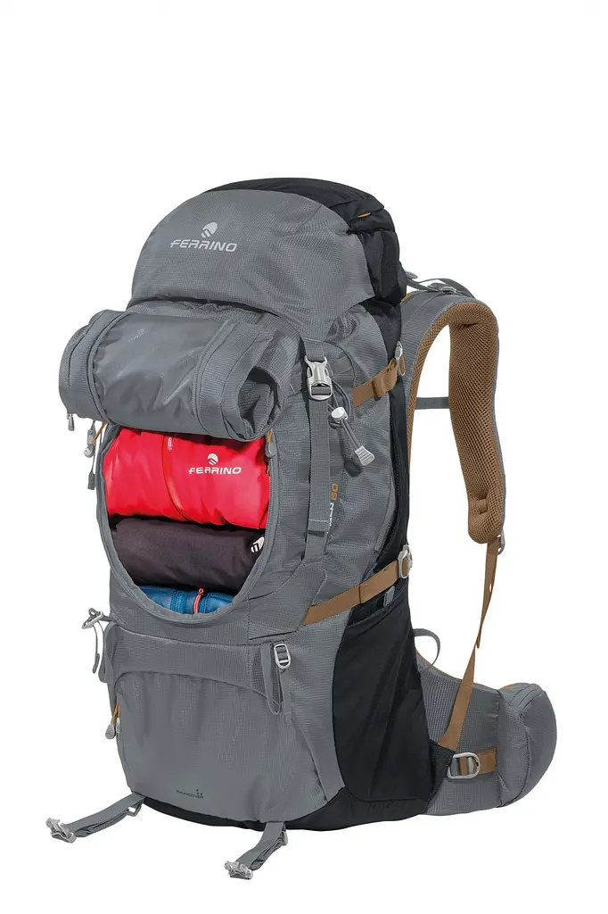 Рюкзак туристичний Ferrino Transalp 60L Grey (75006MDD) - фото 5