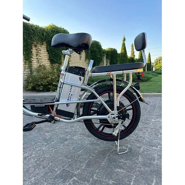 Электровелосипед Green Giant U20 600W 48V 26Ah + PASS-система серый - фото 8