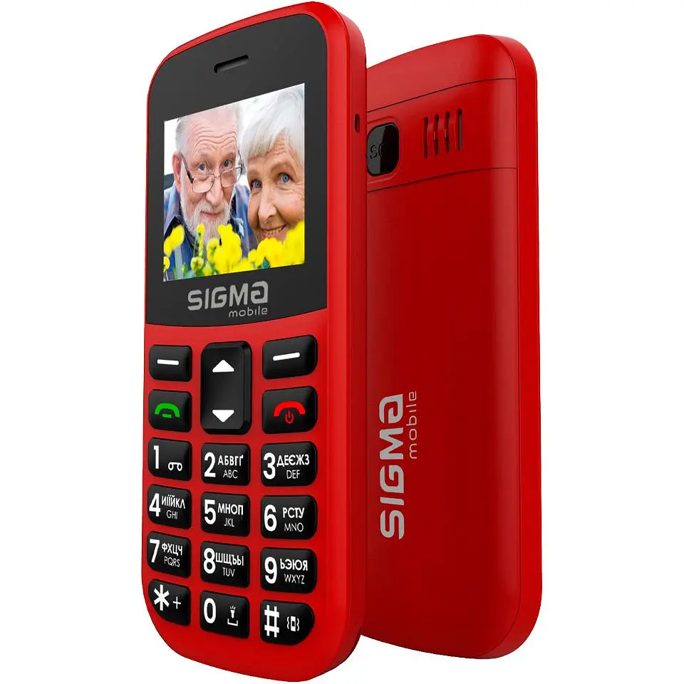 Мобильный телефон Sigma mobile Comfort 50 Easy Red (4827798585221) UA-UCRF [131384] - фото 4
