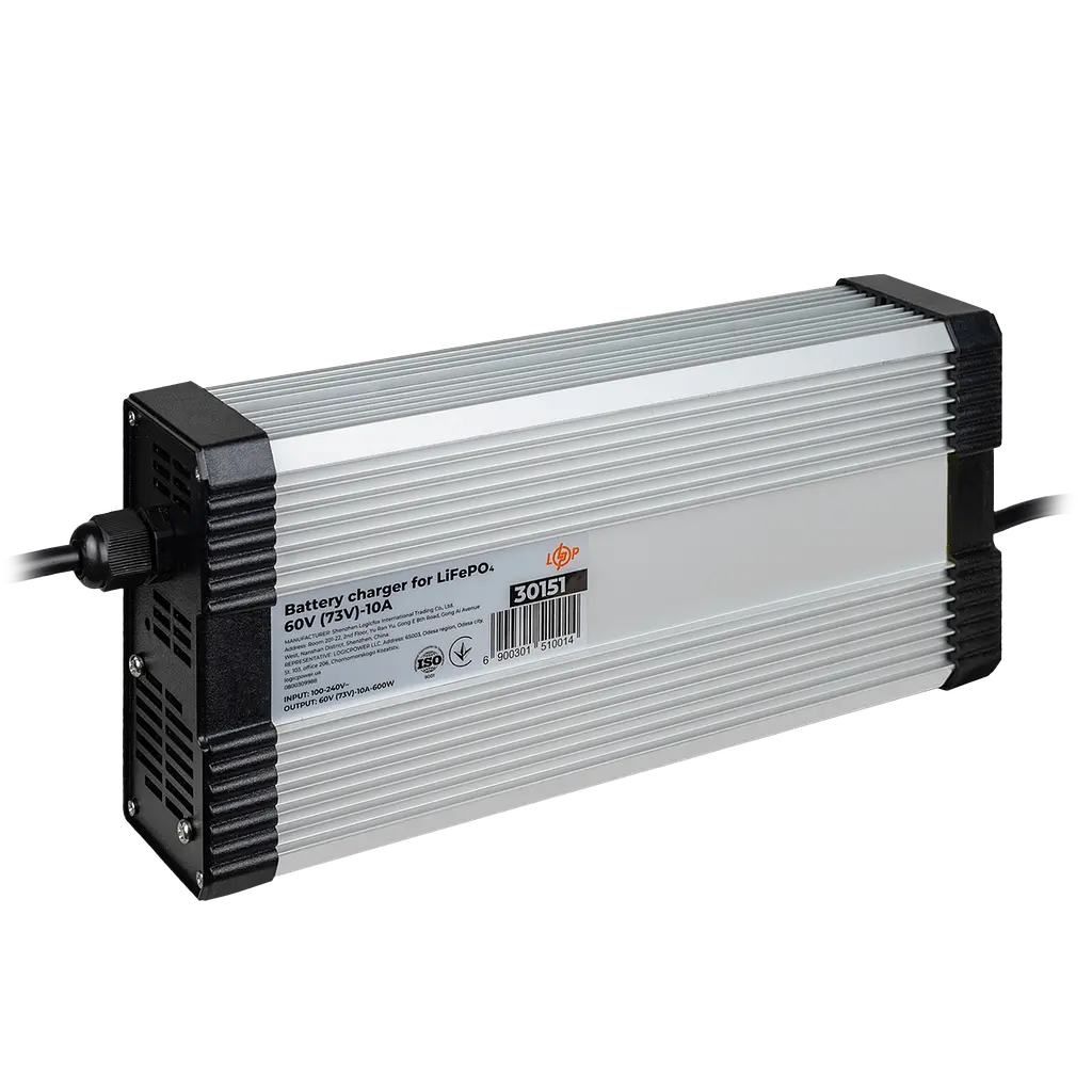 Зарядное устройство для аккумуляторов LiFePO4 60V (73V)-10A-600W - фото 6