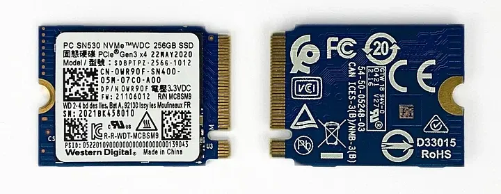 SSD M.2 накопичувач Western Digital SN530 256GB (SDBPTPZ-256G) Б/В