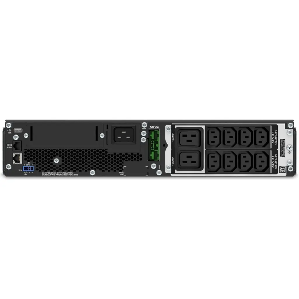 Джерело безперебійного живлення (ДБЖ)APC Smart-UPS SRT 2200VA RM (SRT2200RMXLI) [124170] - фото 4