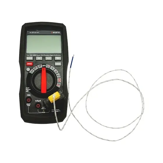 Мультиметр цифровий Wurth TRMS 6000 P40, 1000V (071553371) - фото 5