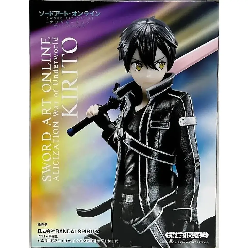 Фигурка Bandai Spirits Kirito Sword Art Online Кирито Мастера меча онлайн 17 см BS K SAO 17 - фото 4