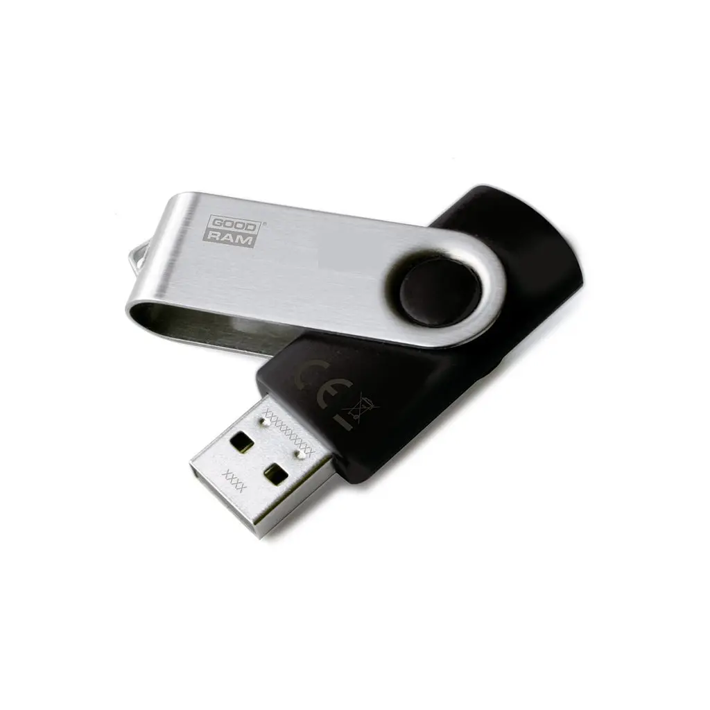 USB флеш накопичувач Goodram 16GB Twister Black USB 2.0 (UTS2-0160K0R11) - фото 2