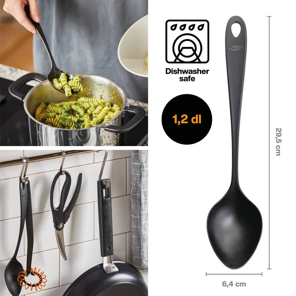 Ложка кухонна Fiskars Essential 29 см (1079057) NEW 2025 - фото 2