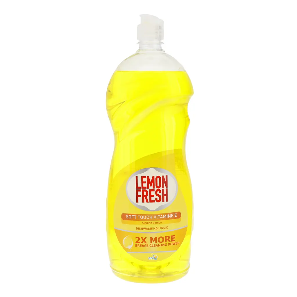 Рідина для миття посуду Lemon Fresh 1.5 л жовта - фото 2