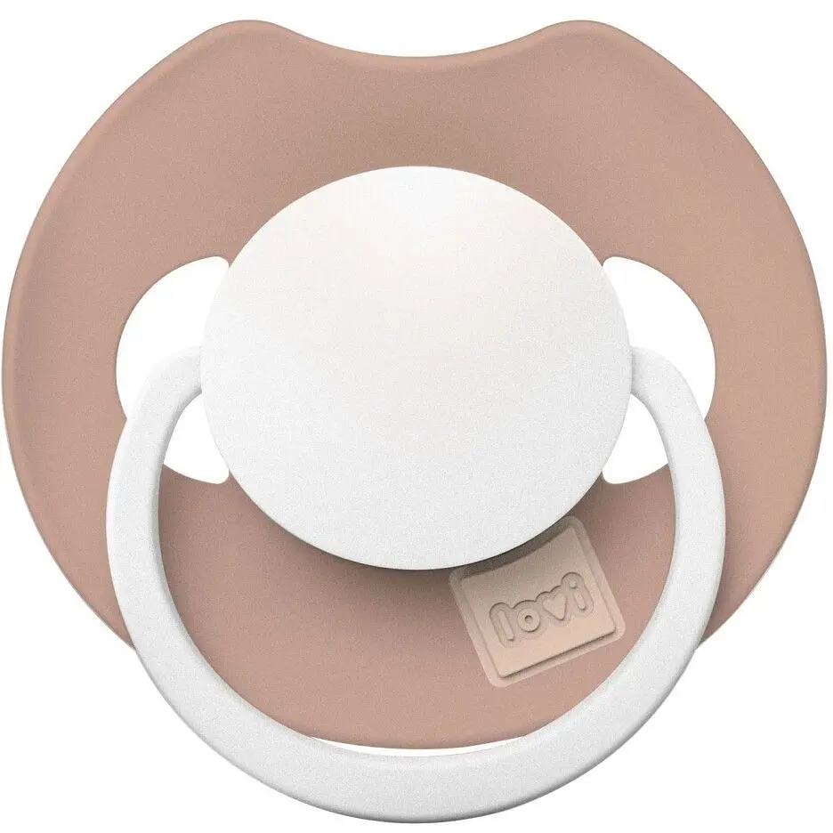 Пустышка силиконовая динамическая LOVI Prime Glow/Blush Glow 18+ мес 2 шт. Ivory (34/438) - фото 7