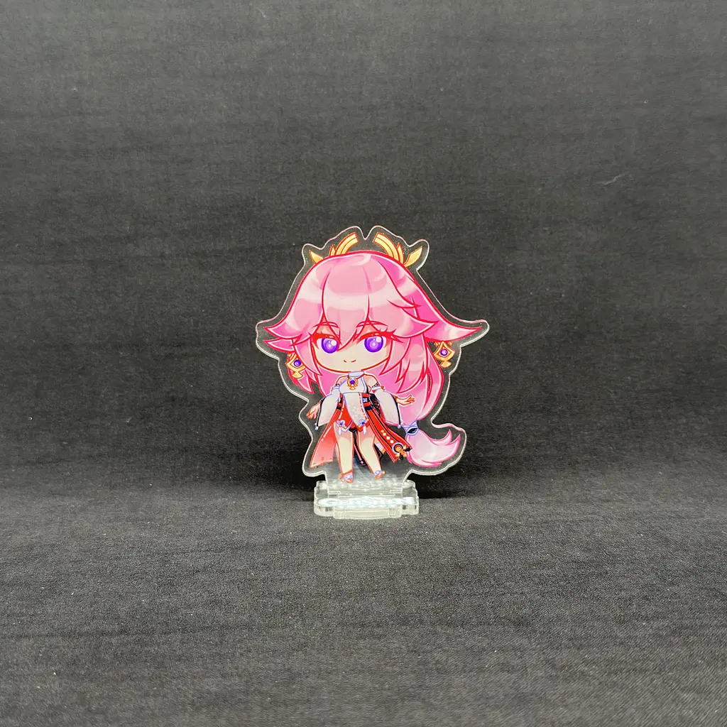 Акрилова колекційна фігурка Геншин Імпакт - Genshin Impact Chibi Яе Міко 3 10 см - фото 2