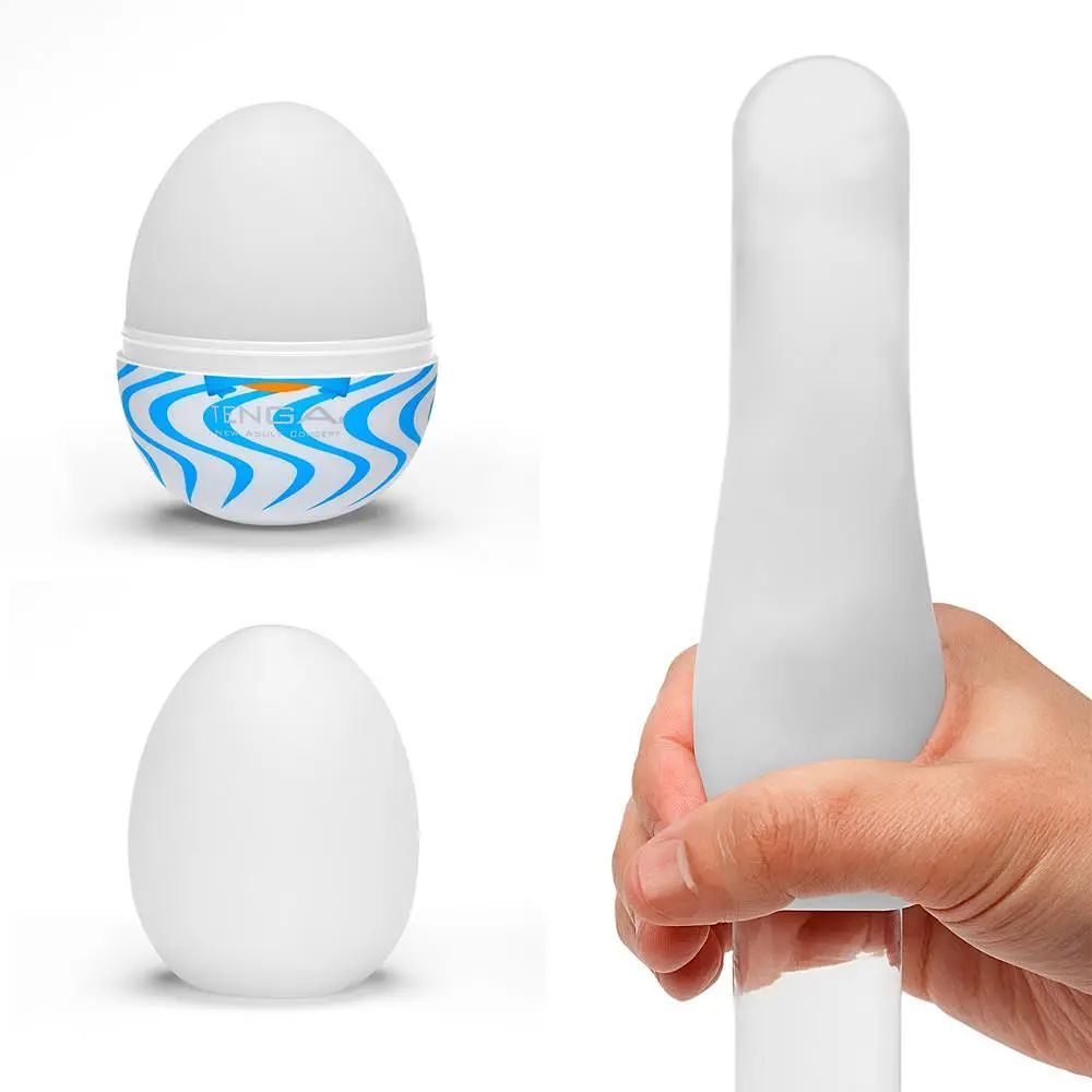 Набір мастурбаторів Tenga Egg Wonder Pack 6 шт. білий - фото 4