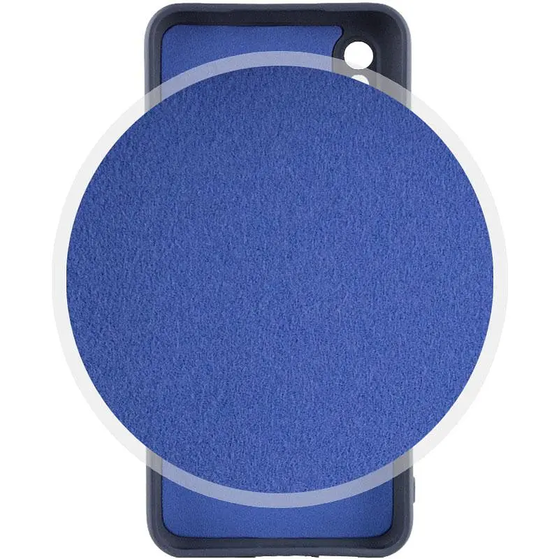 Чохол TPU GETMAN Liquid Silk Full Camera для Xiaomi Redmi 9A Синій / Midnight Blue - фото 2