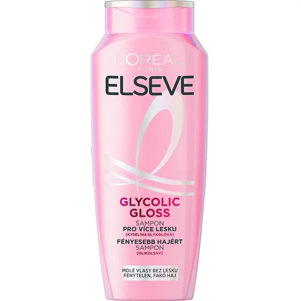 Шампунь для надання блиску, для тьмяного волосся Loreal Paris Elseve Glycolic Gloss Shampoo 400 мл - фото 2