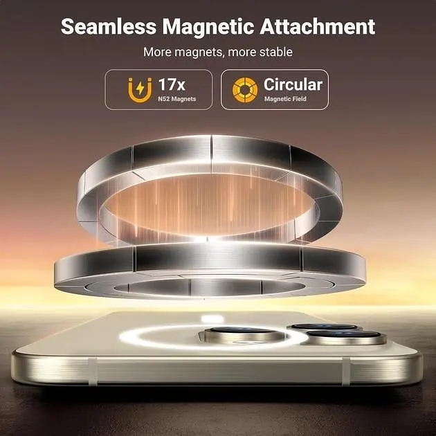 Магнітна підставка UGREEN LP862 для телефону Magsafe для iPhone 15 14 13 Pro Max Xiaomi Samsung Huawei Обертання на 360° Тримач - фото 2