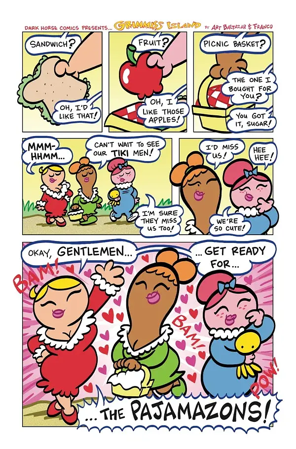 Itty Bitty Comics. Grimmiss Island #3 (2015) - фото 3