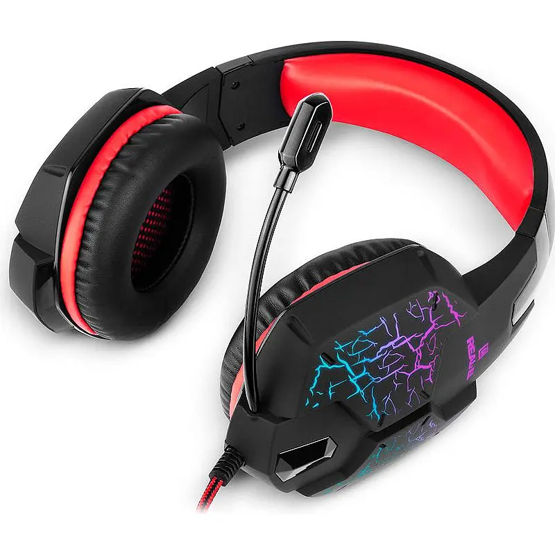 Ігрові навушники REAL-EL GDX-7750 Black/Red (EL124100048) [112564] - фото 4