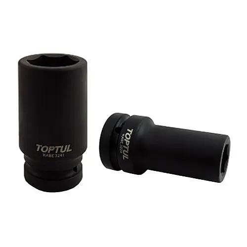 Голівка ударна глибока TOPTUL 1" 32мм KABE3232 - фото 2