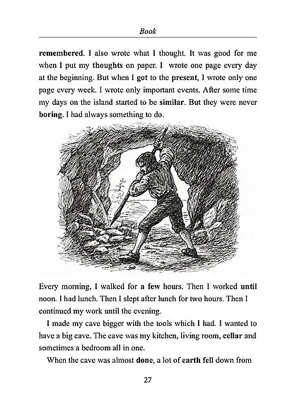 Robinson Crusoe. Читання англійською А1-А2 - Данiель Дефо - фото 7