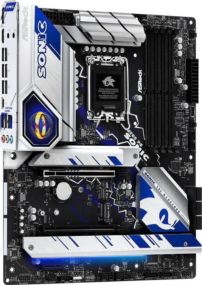 Материнська плата AsRock Z790 PG SONIC (Z790 PG SONIC) (Socket 1700, Intel Z790, ATX) Б/в - фото 2