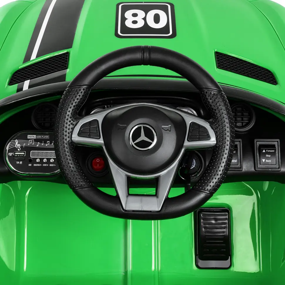 Дитячий електромобіль Bambi M 4105EBLR-5 Mercedes-Benz до 30 кг - фото 6