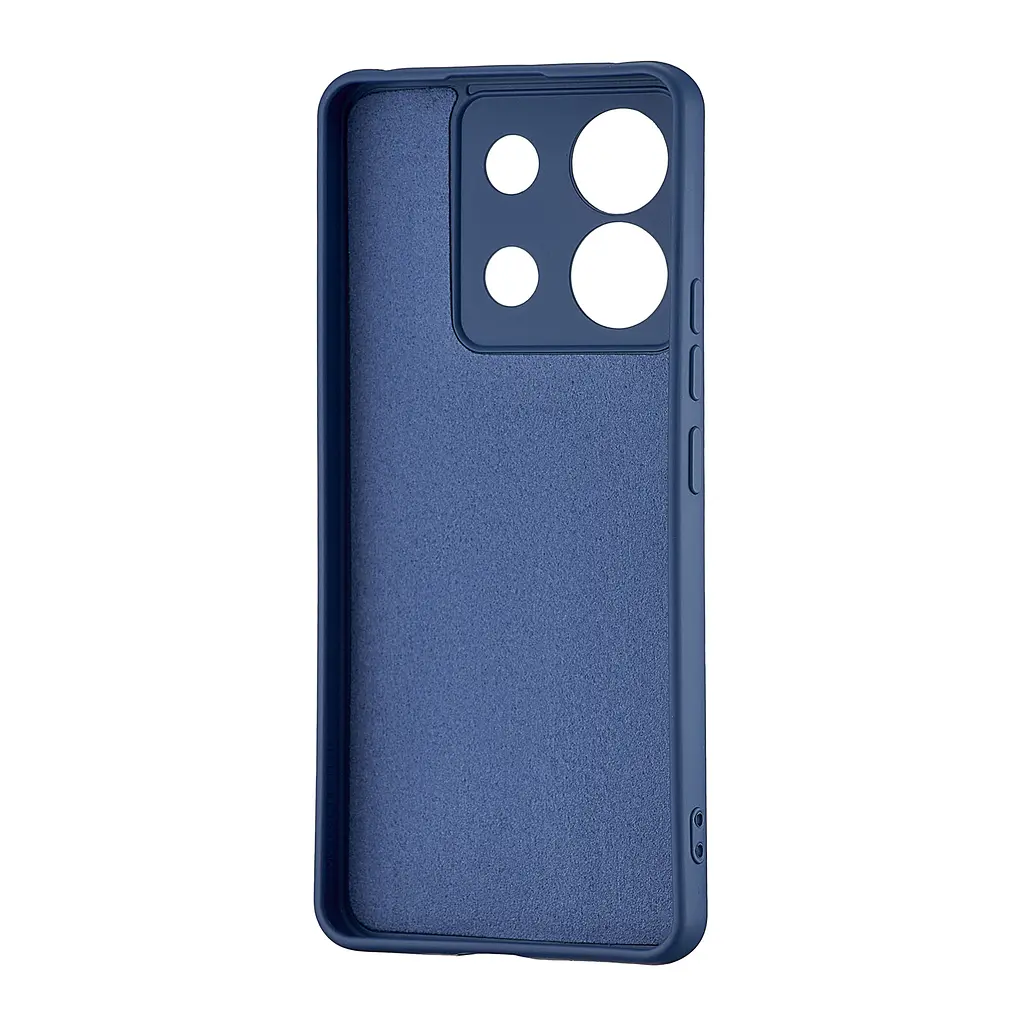 Чохол TPU Colorful Protected Camera Xiaomi Redmi Note 13 Pro 5G/Poco X6 5G Dark Blue - фото 2