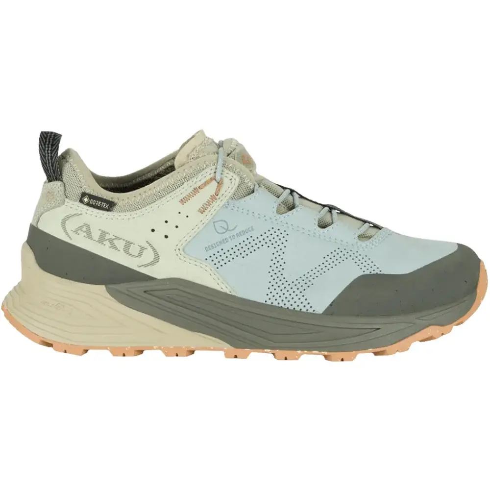 Кроссовки AKU Omnia V-Light GTX WS 4.5 Green/Blue - фото 2