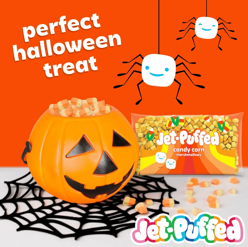 Маршмеллоу Jet Puffed Candy Corn Marshmallows 226г - фото 4