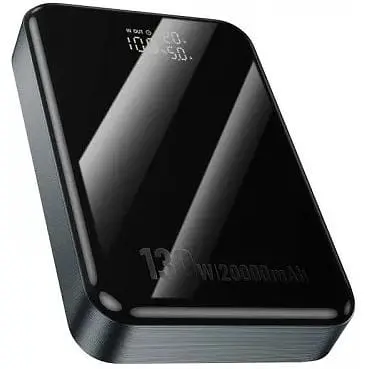 Зовнішній акумулятор Hoco Q30A Fast charge 130W 20000mAh чорний 6942007634069 - фото 6