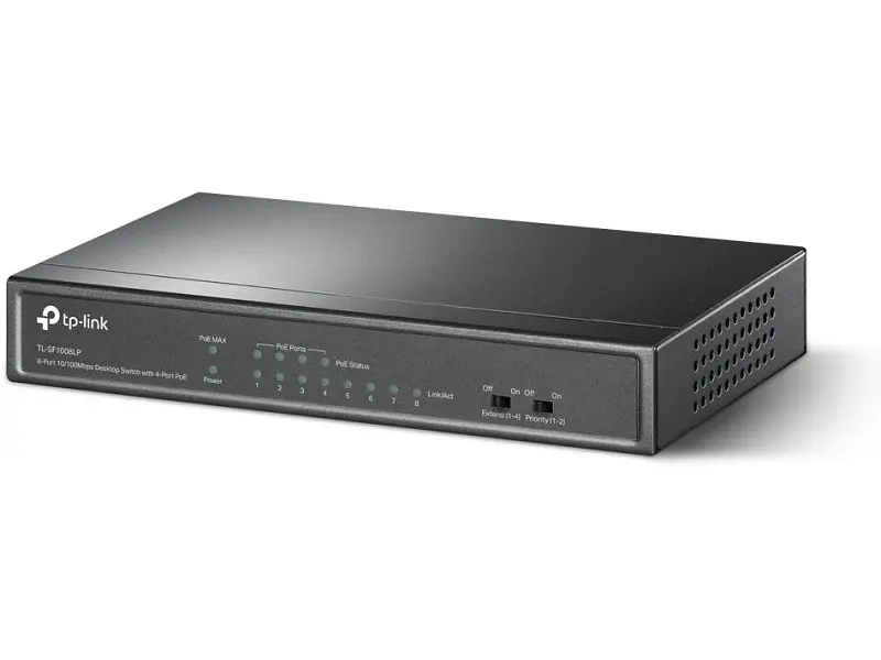 Комутатор TP-LINK TL-SF1008LP - фото 2