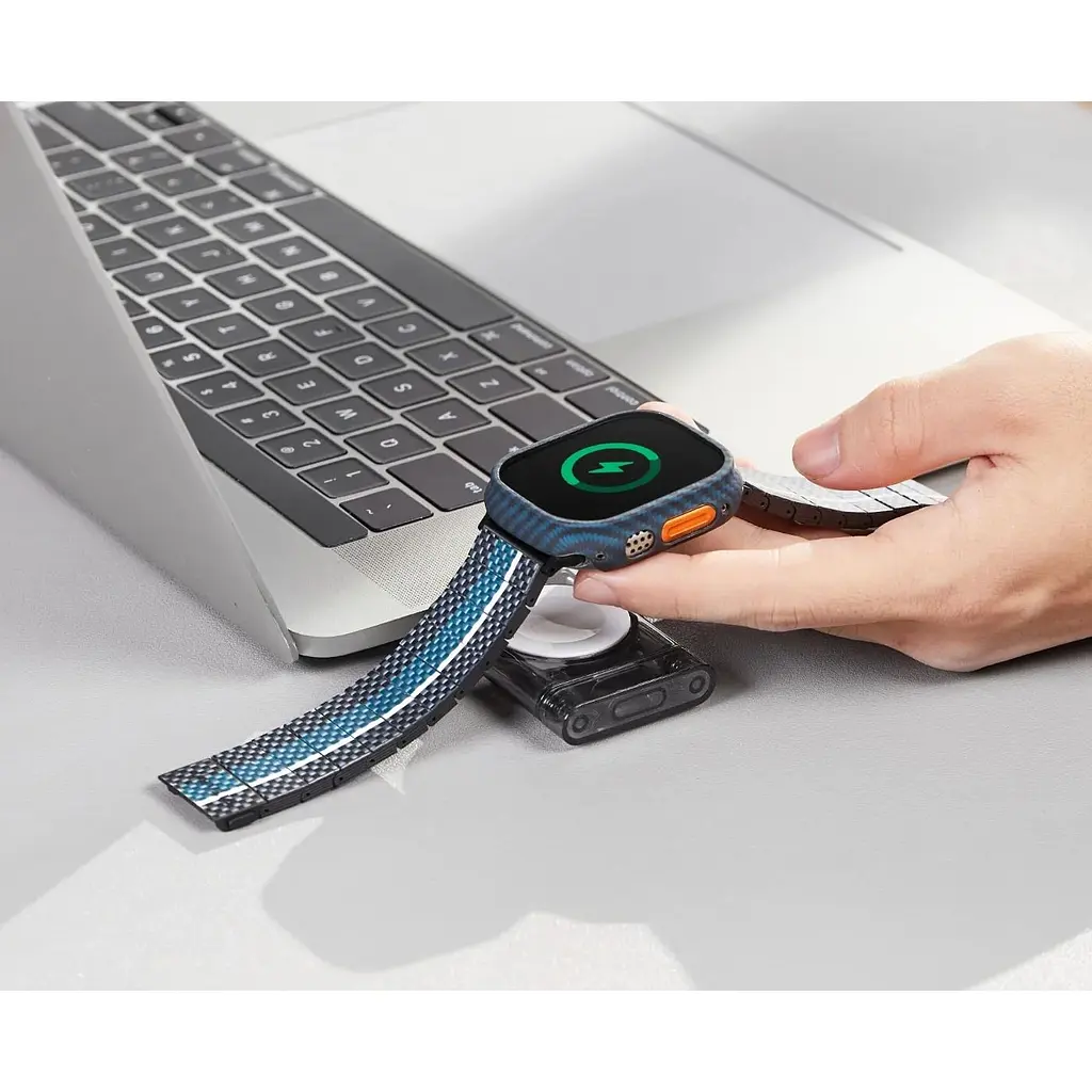Бездротовий зарядний пристрій Pitaka Power Dongle For Apple Watch (PD1001) - фото 5