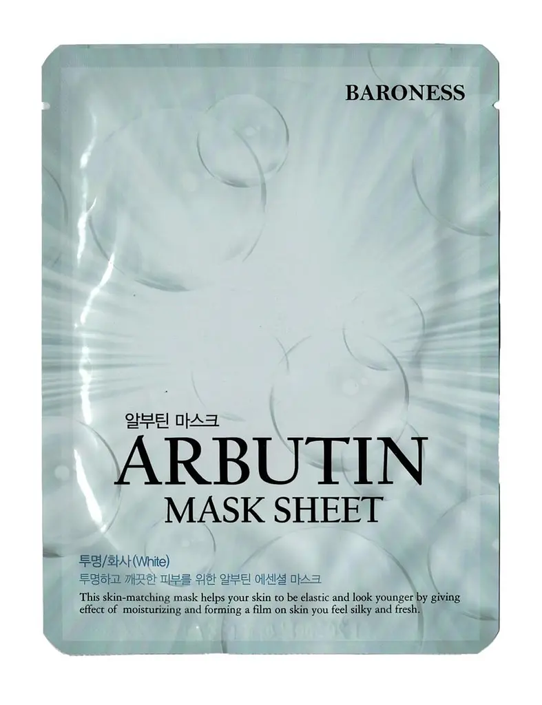 Тканинна маска з кавуном Baroness Arbutin Mask Sheet