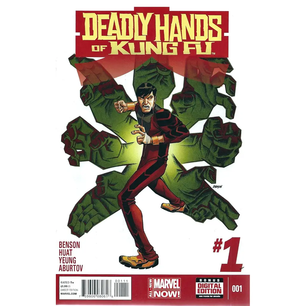 Deadly Hands of Kung Fu (2014) #1 - Майк Бенсон