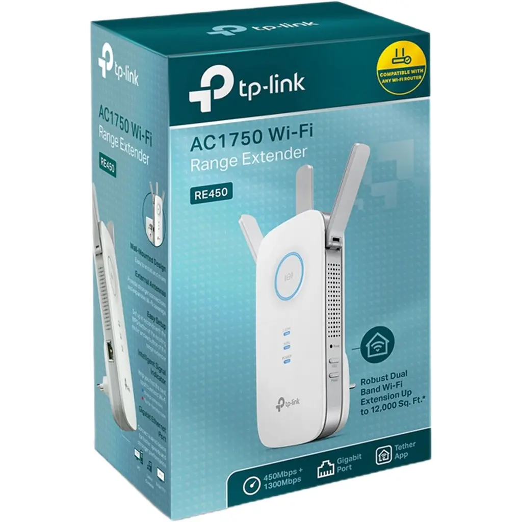 Ретранслятор Wi-Fi сигналу TP-Link RE450 [106816] - фото 4