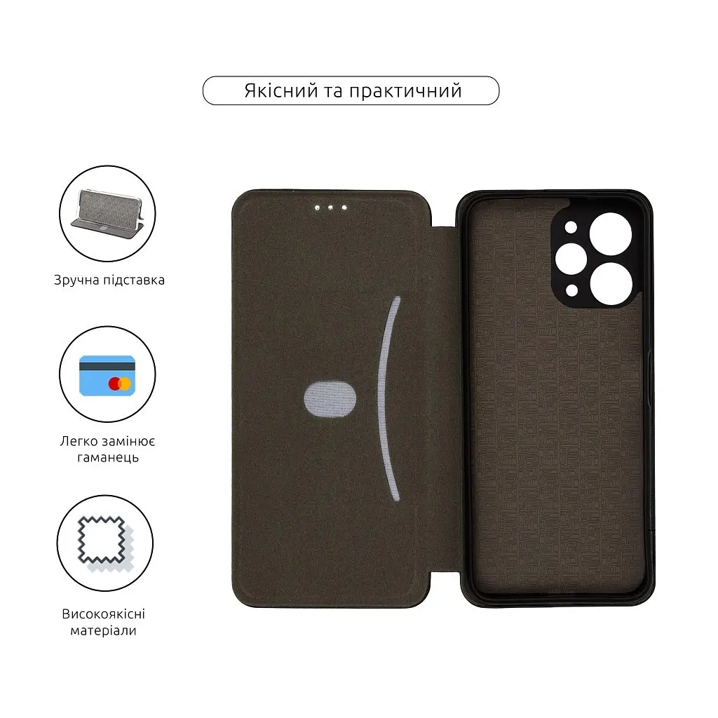 Чохол до мобільного телефона Armorstandart G-Case Xiaomi Redmi 12 4G Black (ARM66542) - фото 3