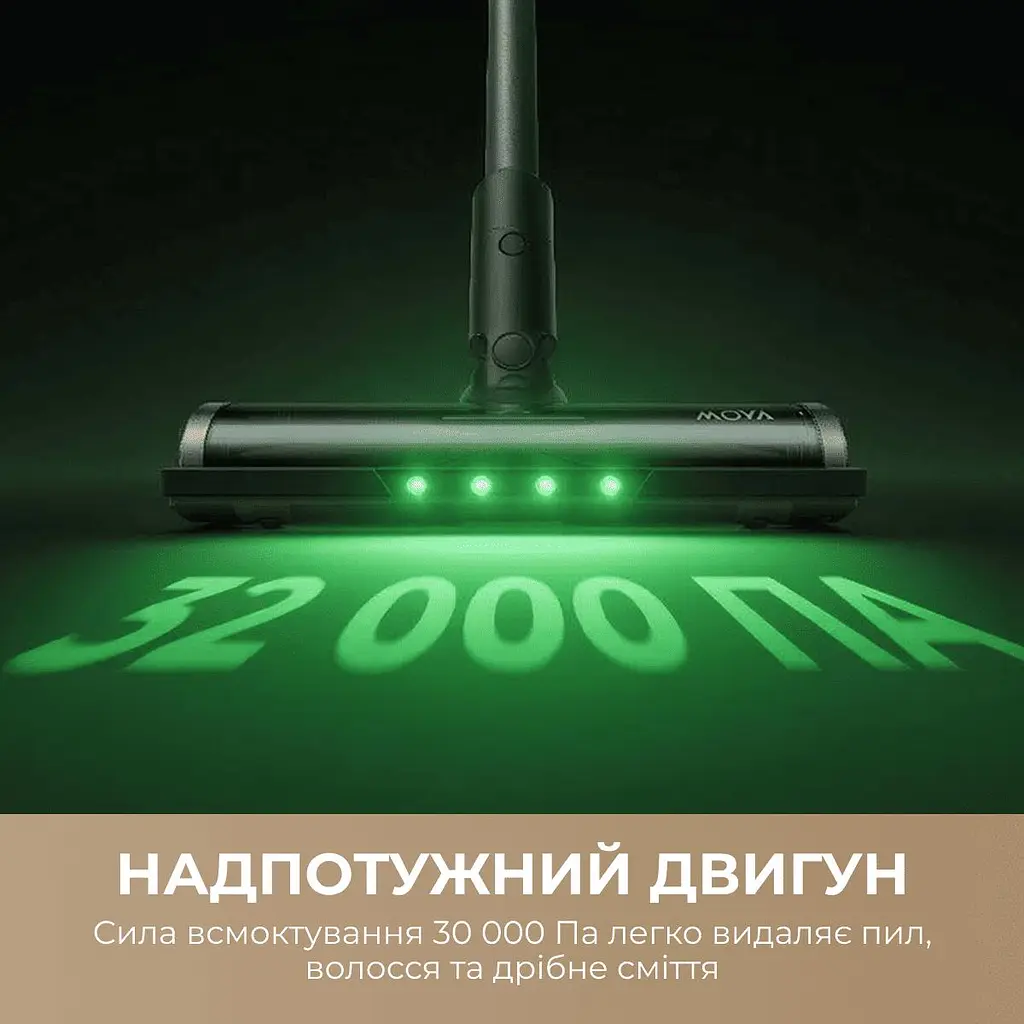 Акумуляторний пилосос Mova S7 Ultra (V2590E) - фото 2