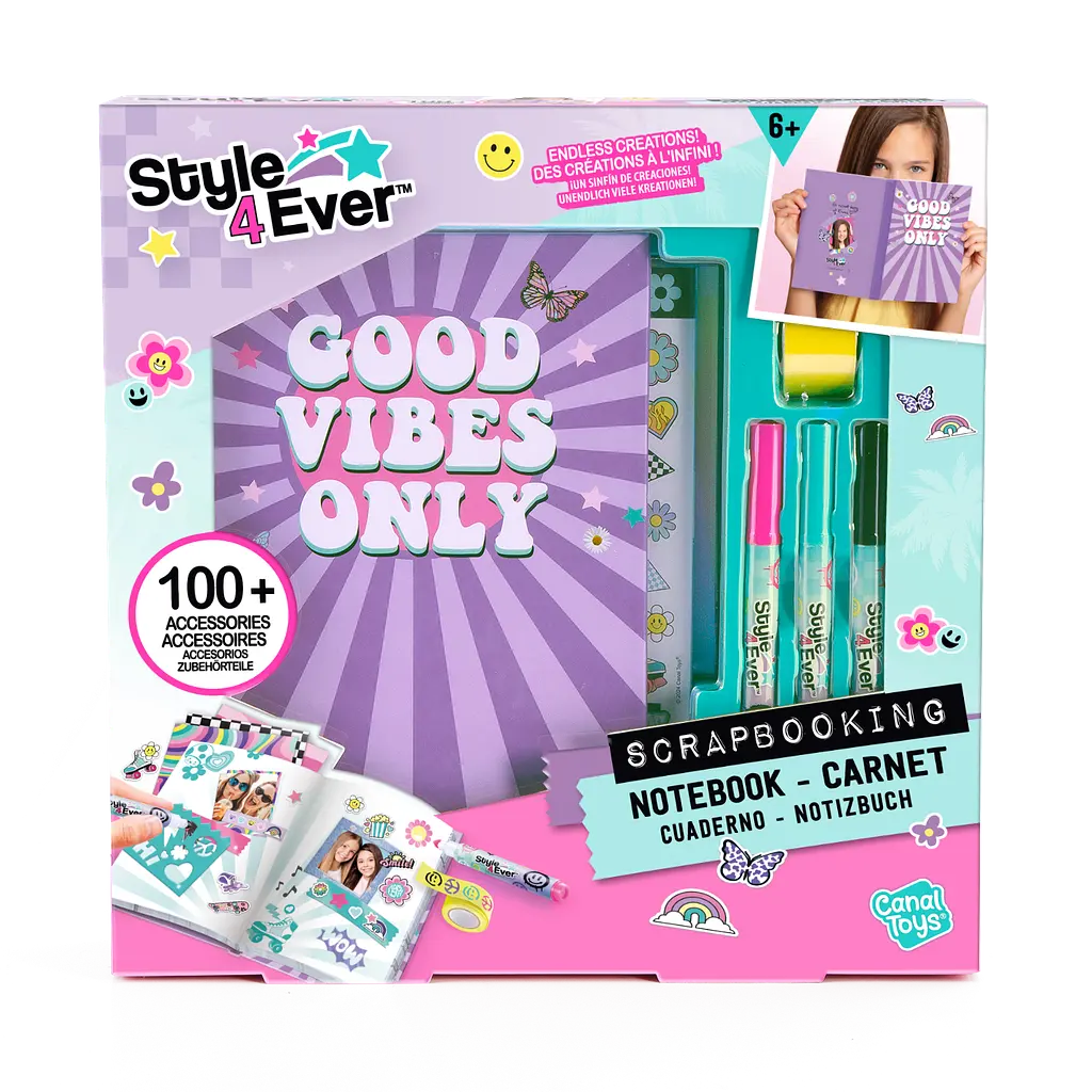 Набір DIY Style 4 Ever Cкрапбукінг Щоденник для таємниць CanalToys Art.OFG298 - фото 5