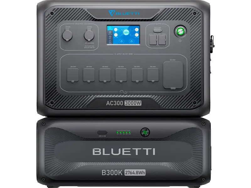 Зарядна станція Bluetti AC300 + battery module B300K