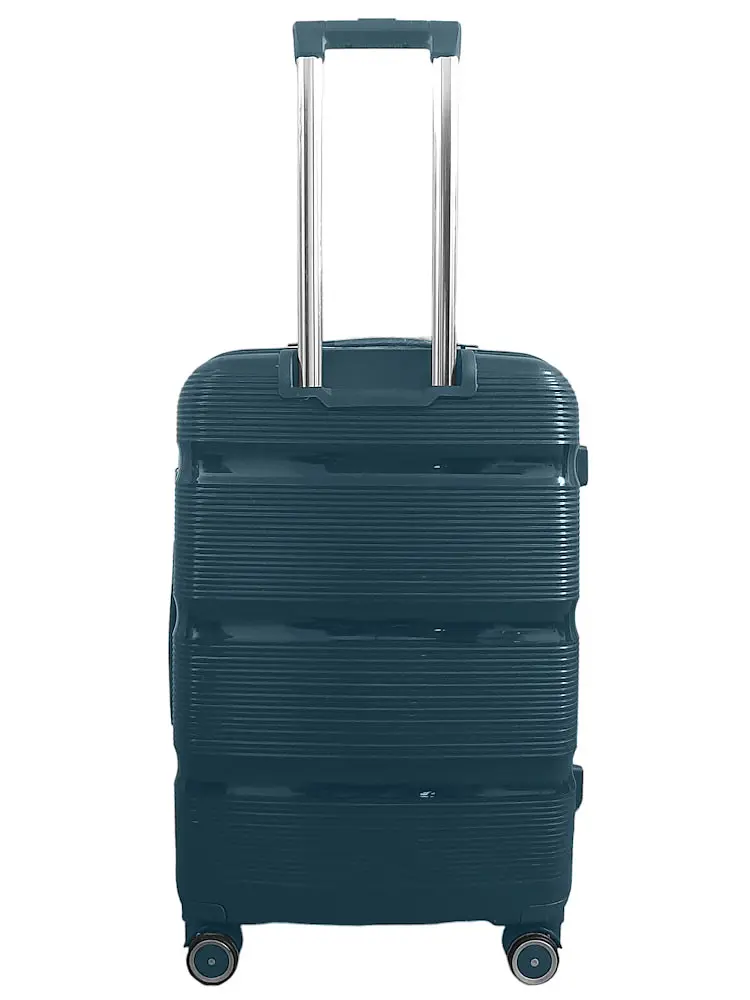 Валіза середня Milano bag 0307 поліпропілен Морська хвиля - фото 3