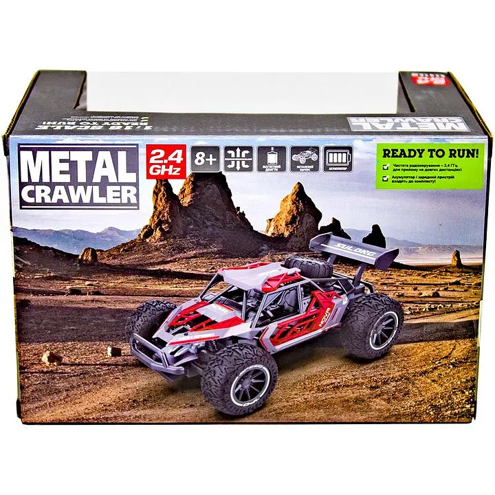 Машинка на радіокеруванні Sulong Toys 1:16 Metal Crawler Nova Red (SL-231RHGR) [114235] - фото 12