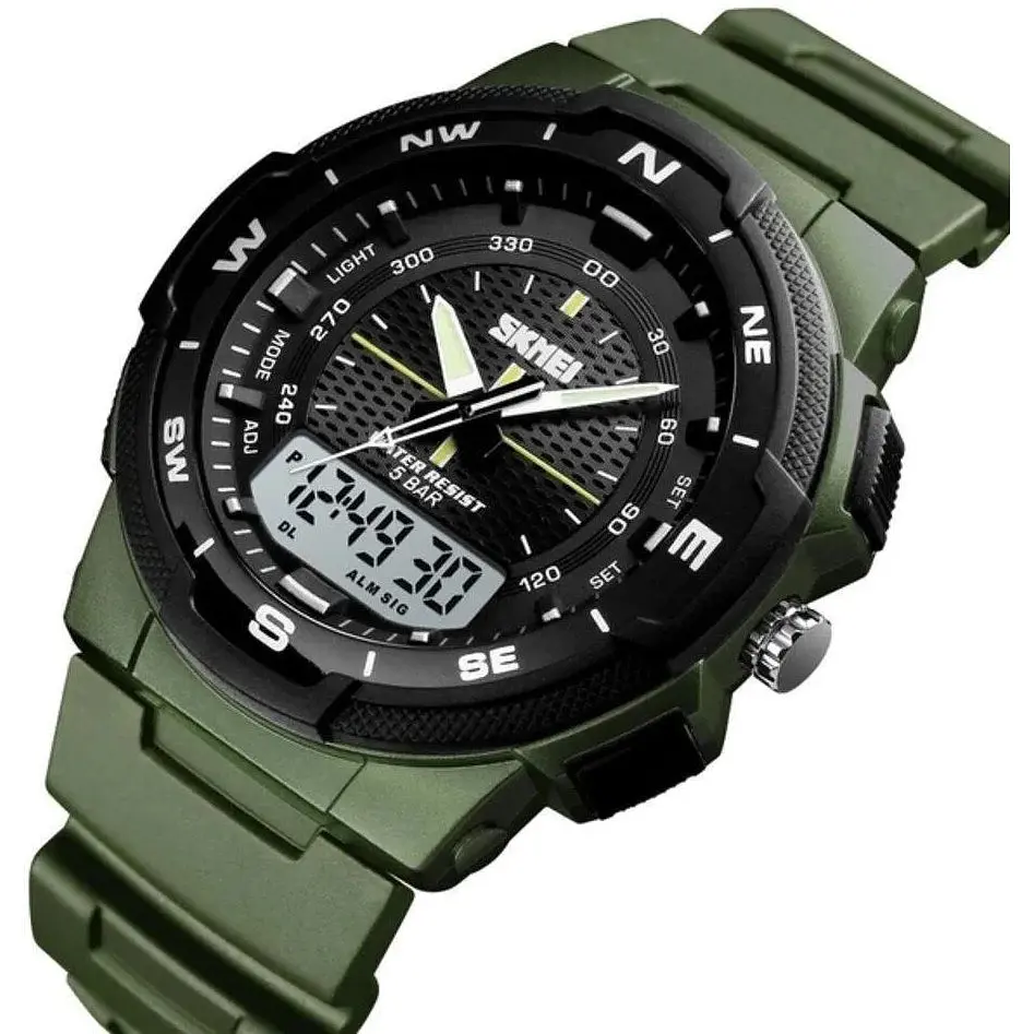 Годинники наручні чоловічі Skmei 1299 Gradient Blue, 1299GTBU (12340) - фото 2