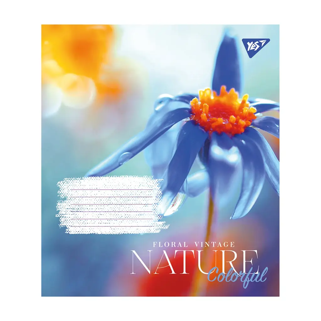 Зошит Yes А5 Nature colorful 96 аркушів лінія (767181), в асортименті - фото 4