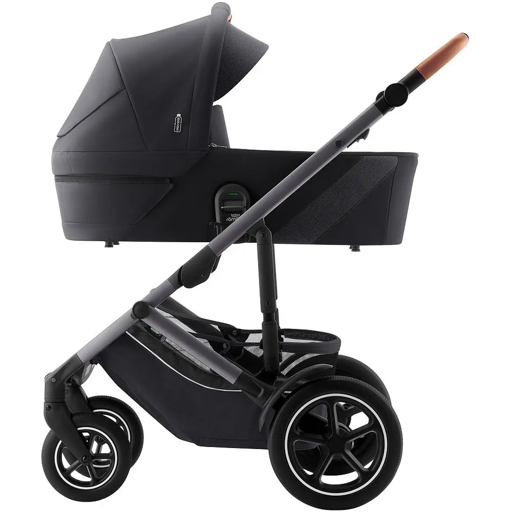 Люлька Britax-Romer Smile 5Z Fossil Grey, темно-сіра (2000037994) - фото 4