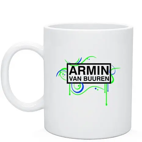 Кружка GeekLand Armin Van Buuren Армин ван Бюрен 02,01.635 330 мл белая - фото 2