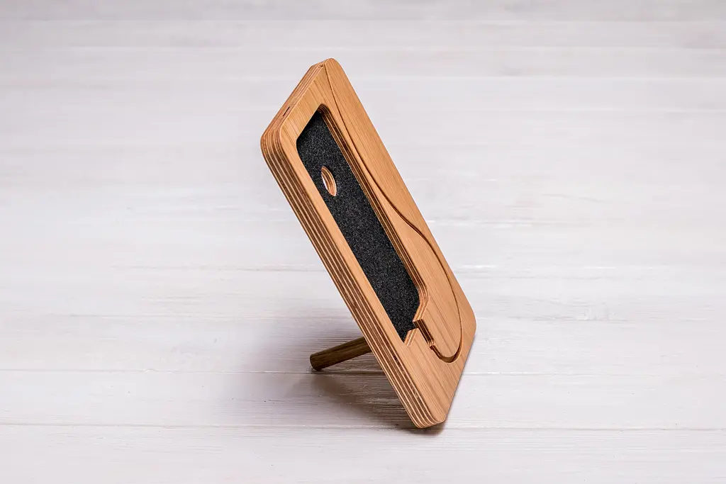 Універсальний тримач для телефона на робочий стіл ecoWalnut - фото 2